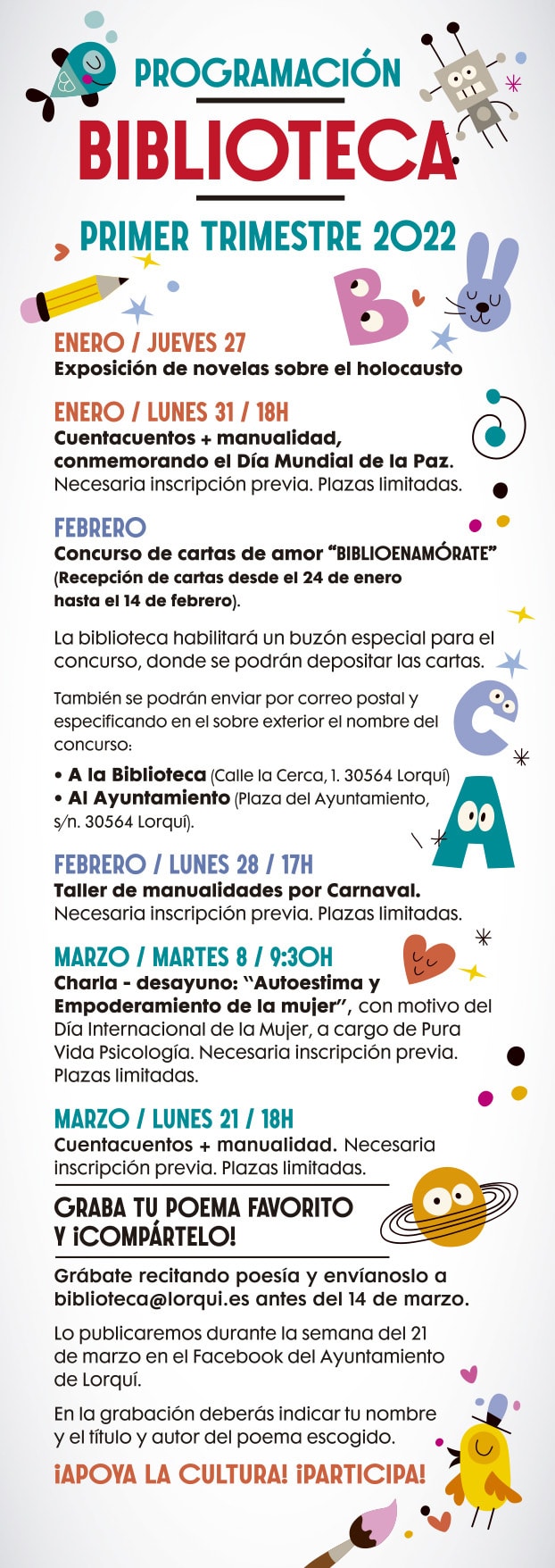 RRSS prog bib lorqui 2022 2