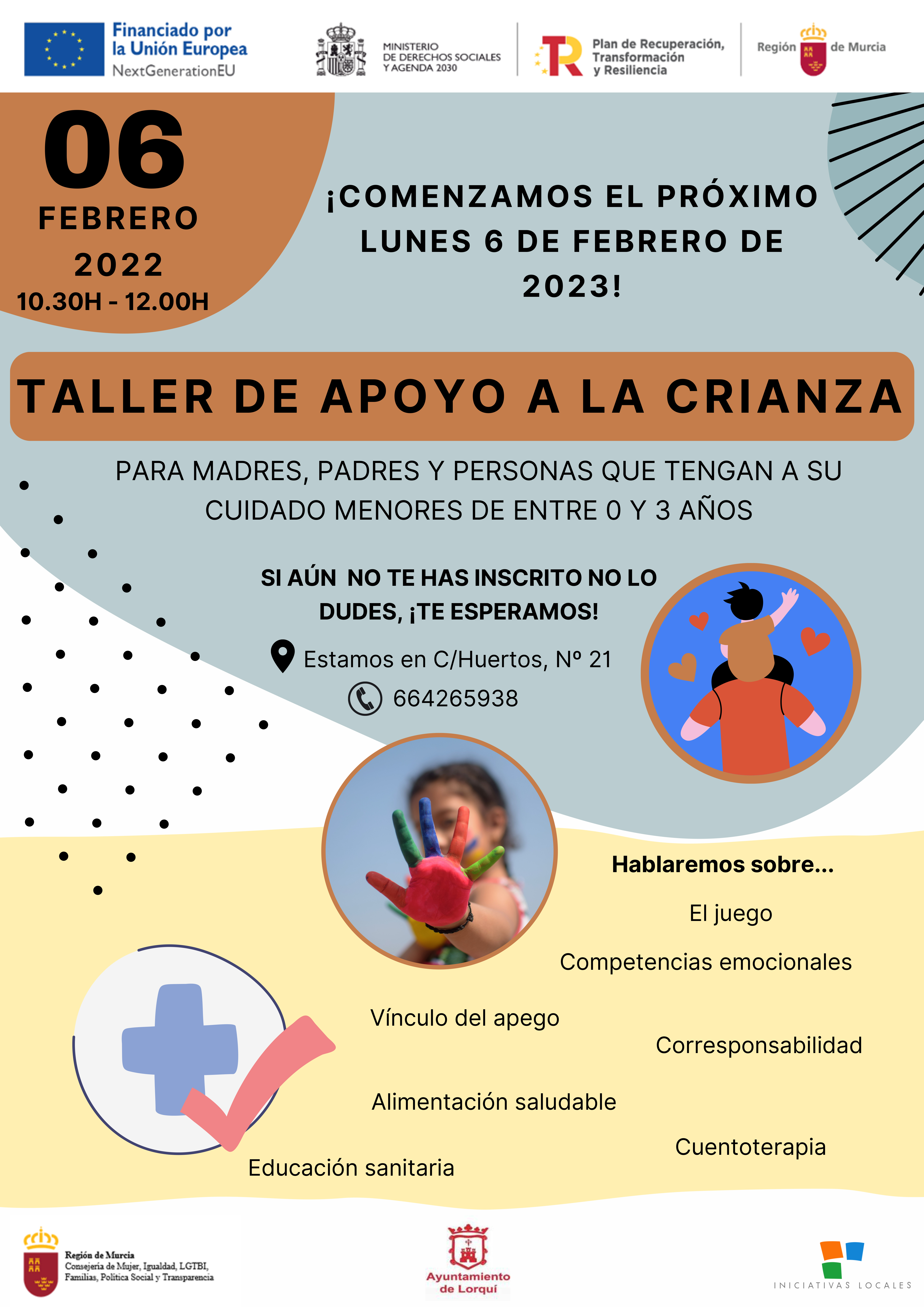 Inicio Taller Apoyo Crianza
