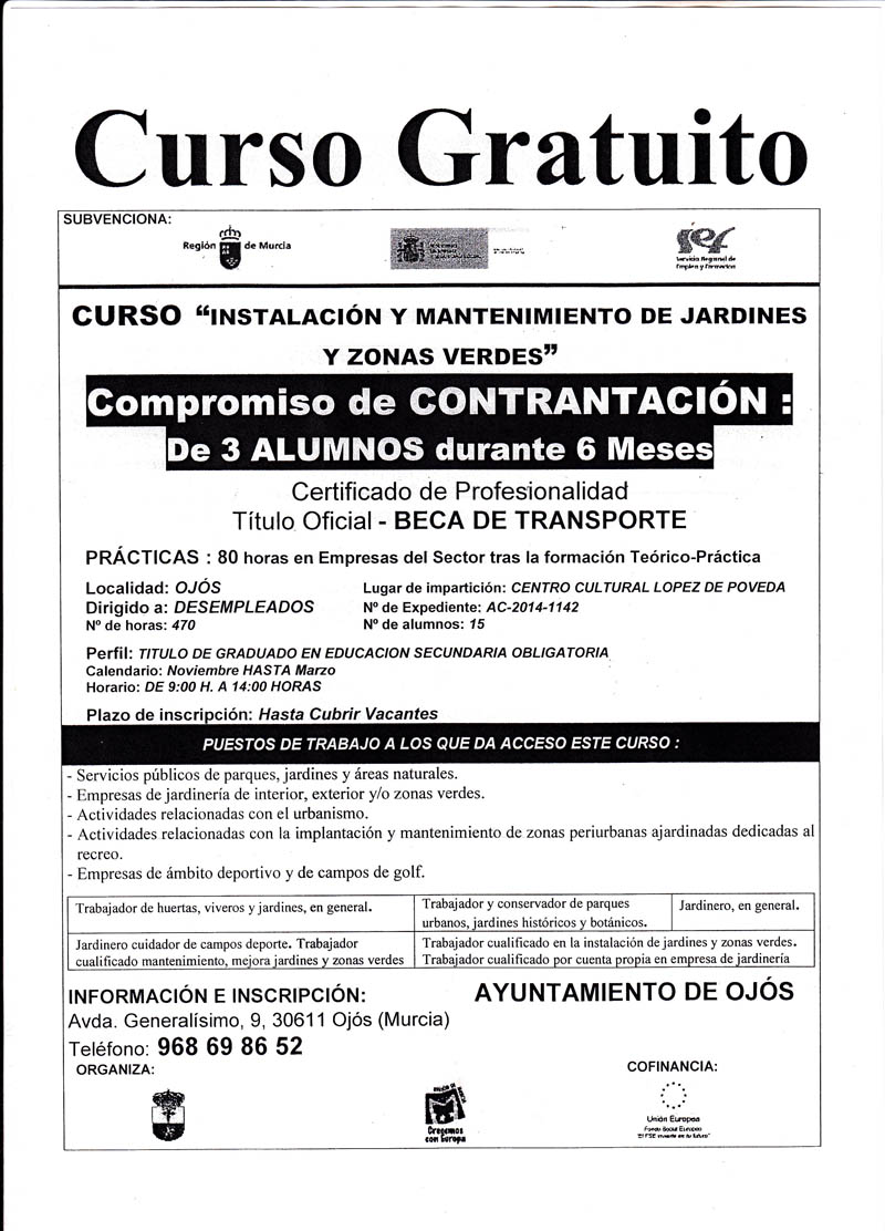 Curso instalacion de jardines