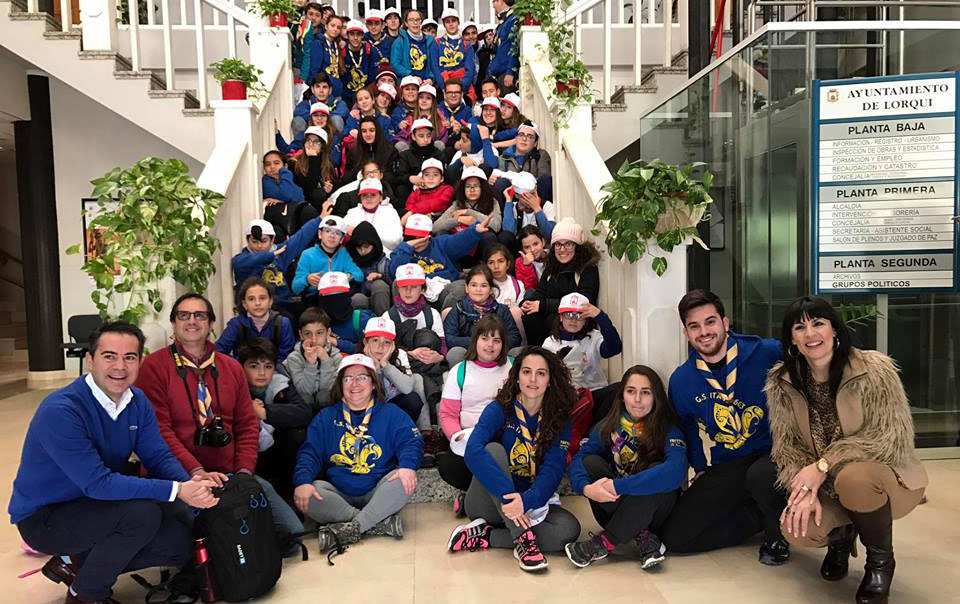 60 chicos y chicas del grupo scout itaca de las torres de cotillas visitan lorqui 60e7fc3d32da1
