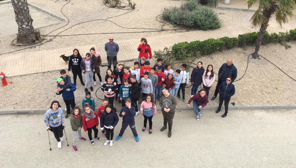 alumnos del ceip dolores escamez visitan la depuradora de aguas residuales para conocer sus procesos de limpieza 60e7f6bf9e720