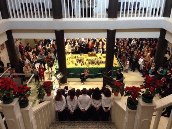 comienza la programacion navidena con la inauguracion del belen municipal 60e804537a430 1