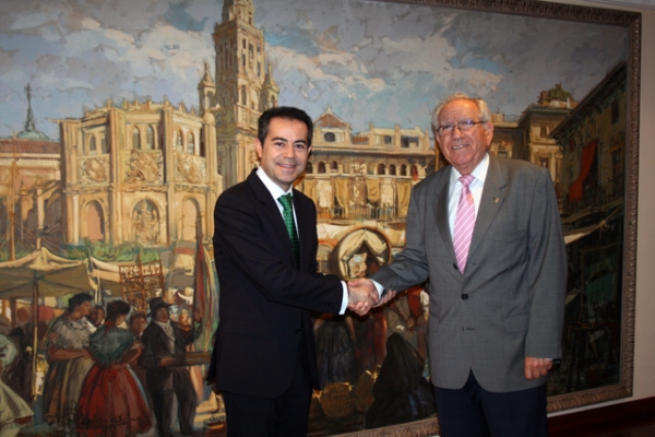 el alcalde de lorqui pide la colaboracion de la camara de comercio para el fomento de la industria y el comercio local 60e805524903a
