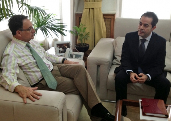 el alcalde de lorqui presenta al delegado del gobierno las principales necesidades del municipio 60e8055b803c5