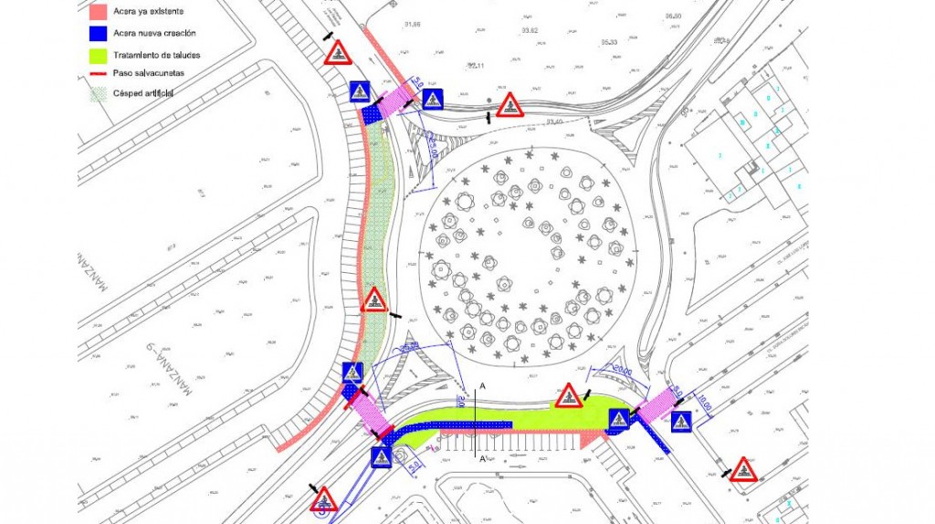 el ayuntamiento de lorqui facilitara el cruce en la rotonda de el descanso con pasos peatonales 60e7f6a707b39