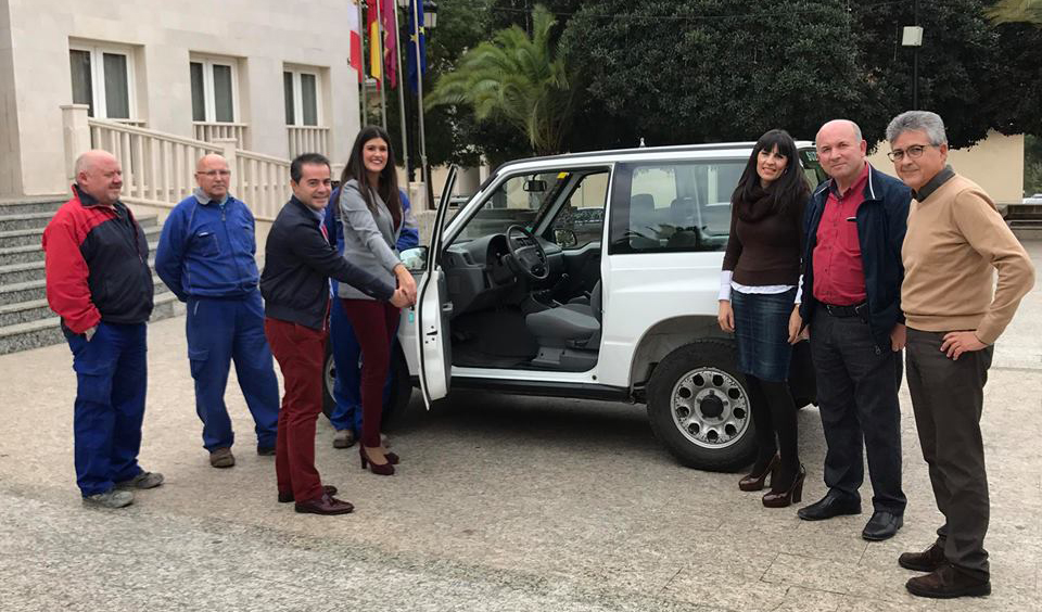 el ayuntamiento de lorqui recibe un vehiculo de la comunidad autonoma para mejorar los servicios municipales 60e7fc857aaaf