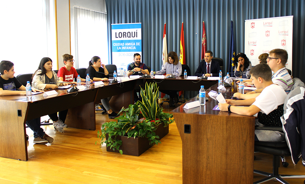 el grupo de participacion infantojuvenil de lorqui presento sus propuestas sobre medioambiente igualdad y derechos de la infancia 60e7f8a8c73e5