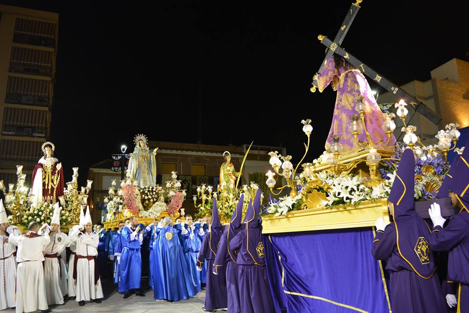 el nazareno de salzillo unico en la region bendice los cuatro puntos cardinales de lorqui en jueves santo 60e7fba47c644