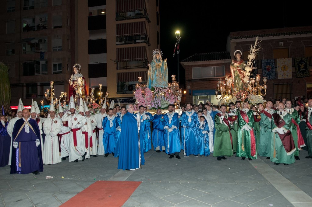 la procesion del calvario de lorqui recupera la tradicion de la bendicion de nuestro padre jesus nazareno 60e80147910e1