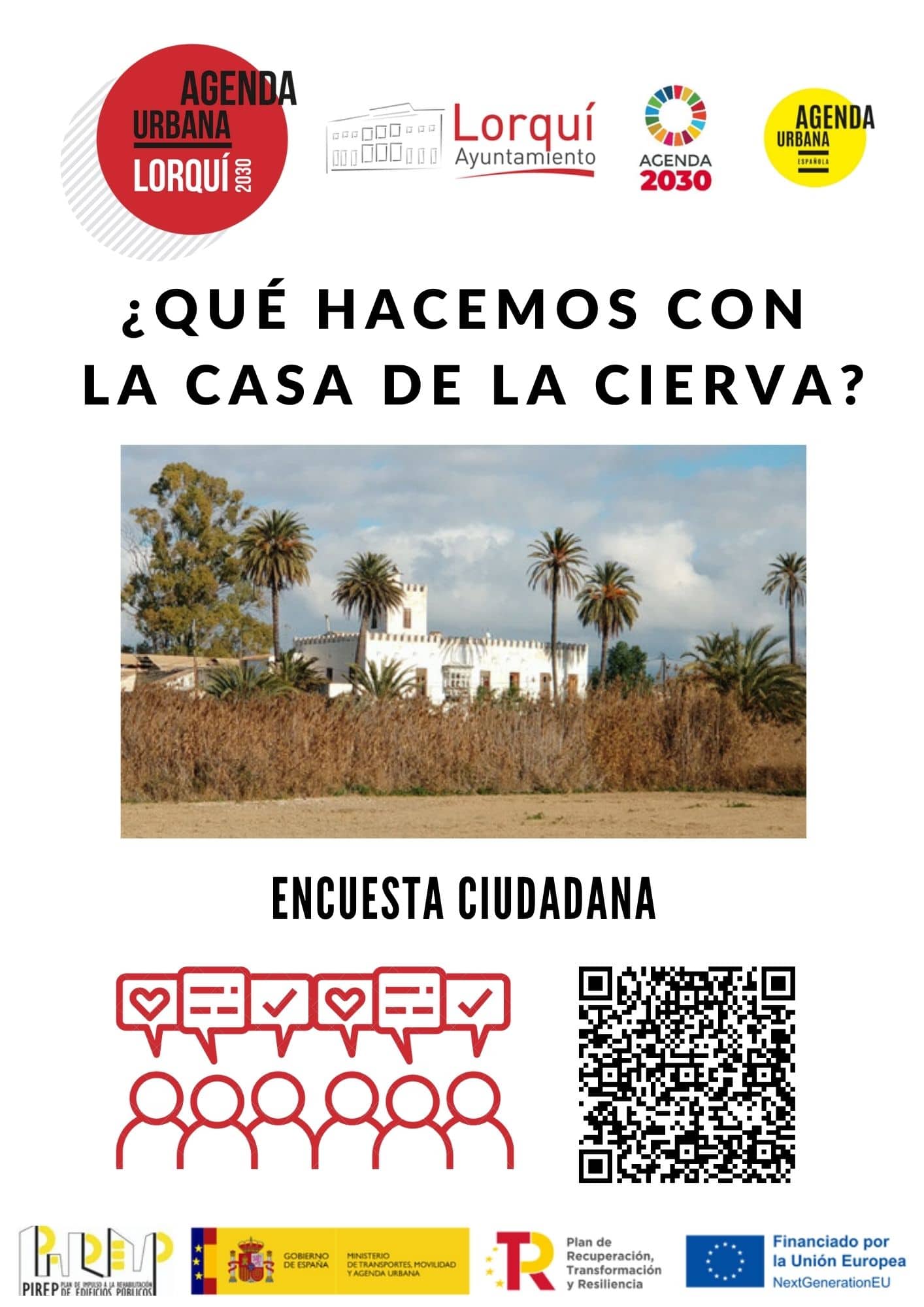 Flyer Encuesta PIREP Casa de la Cierva