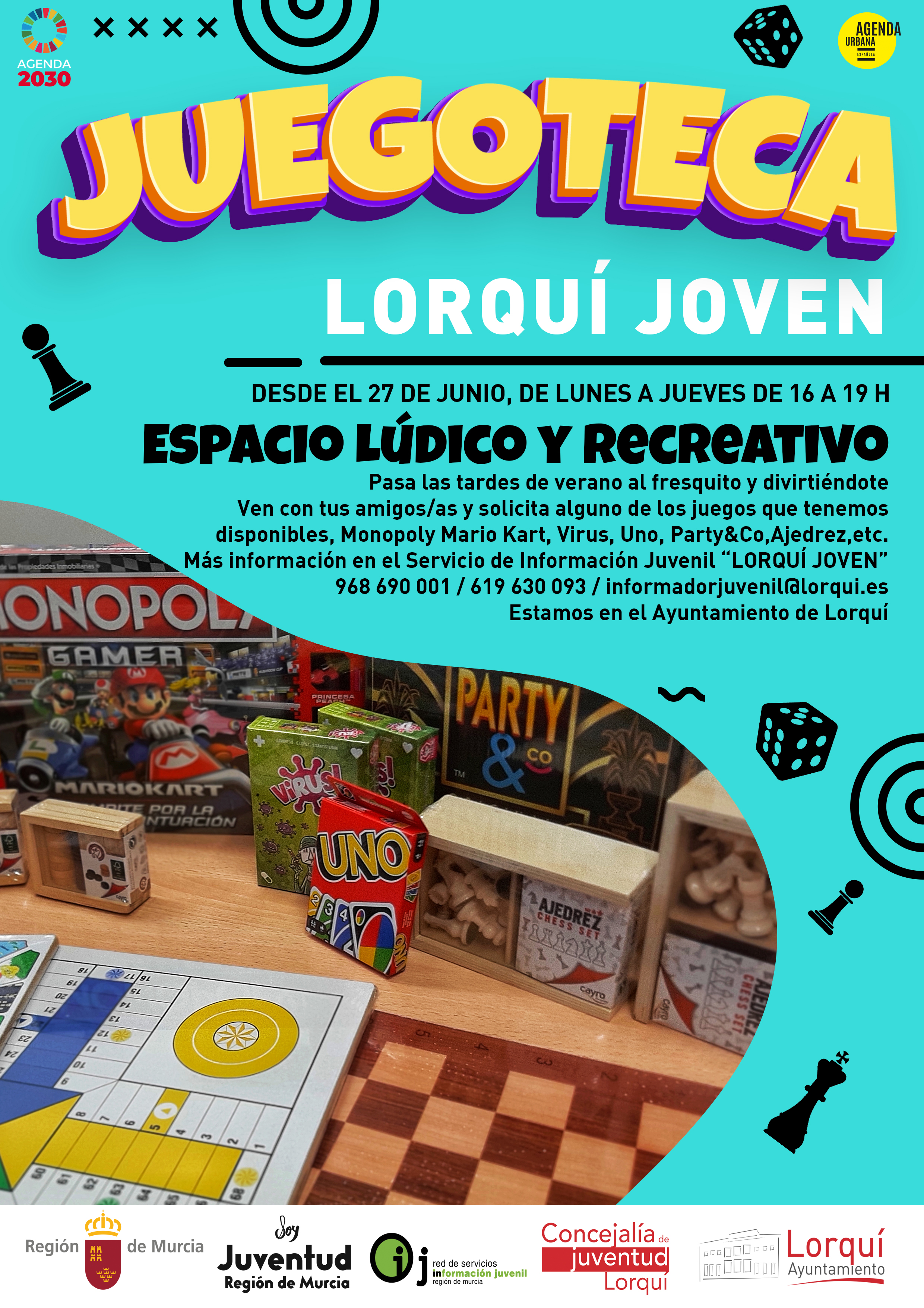 JUEGOTECA LORQUÍ JOVEN azul