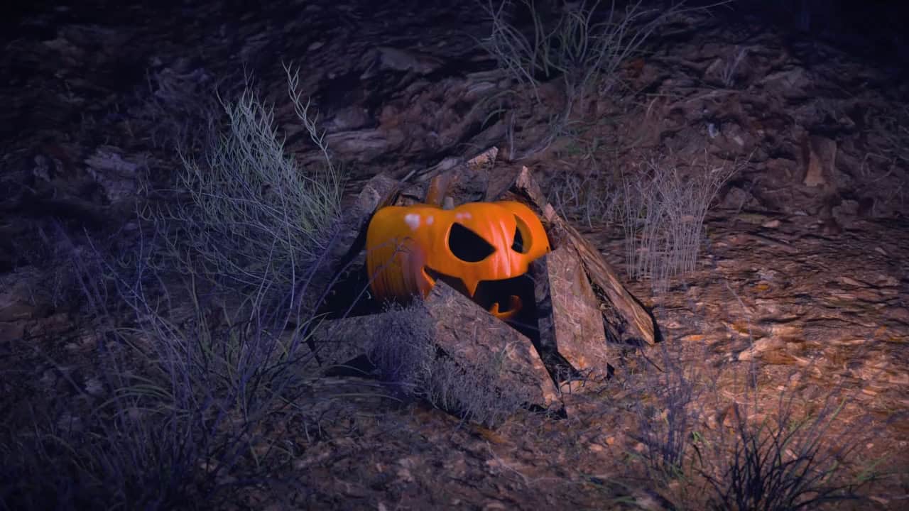 Campaña publicidad 3D Calabazas de Halloween