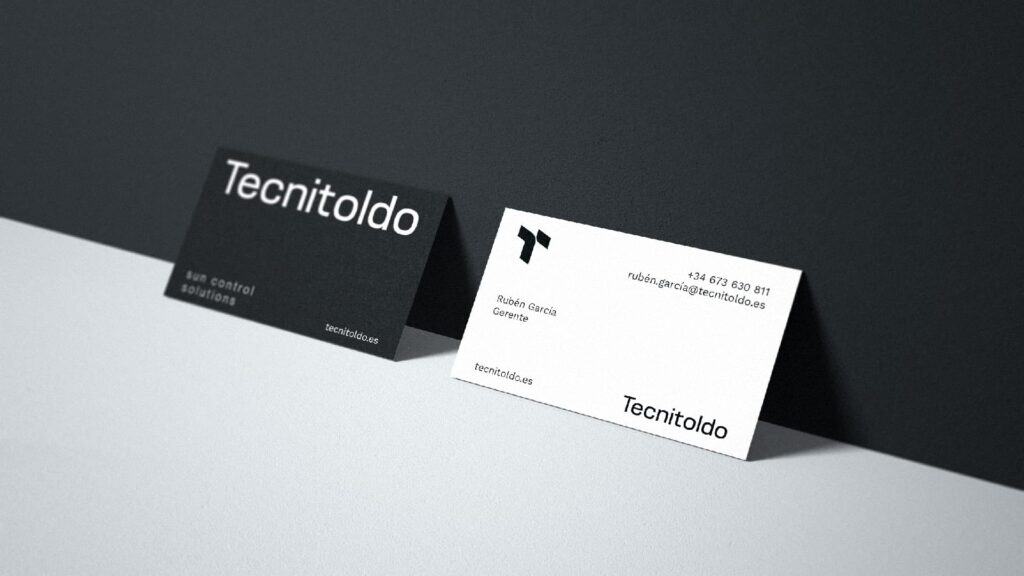 Tarjeta de presentación Tecnitoldo Tarjeta de visita de Tecnitoldo con diseño profesional y moderna.