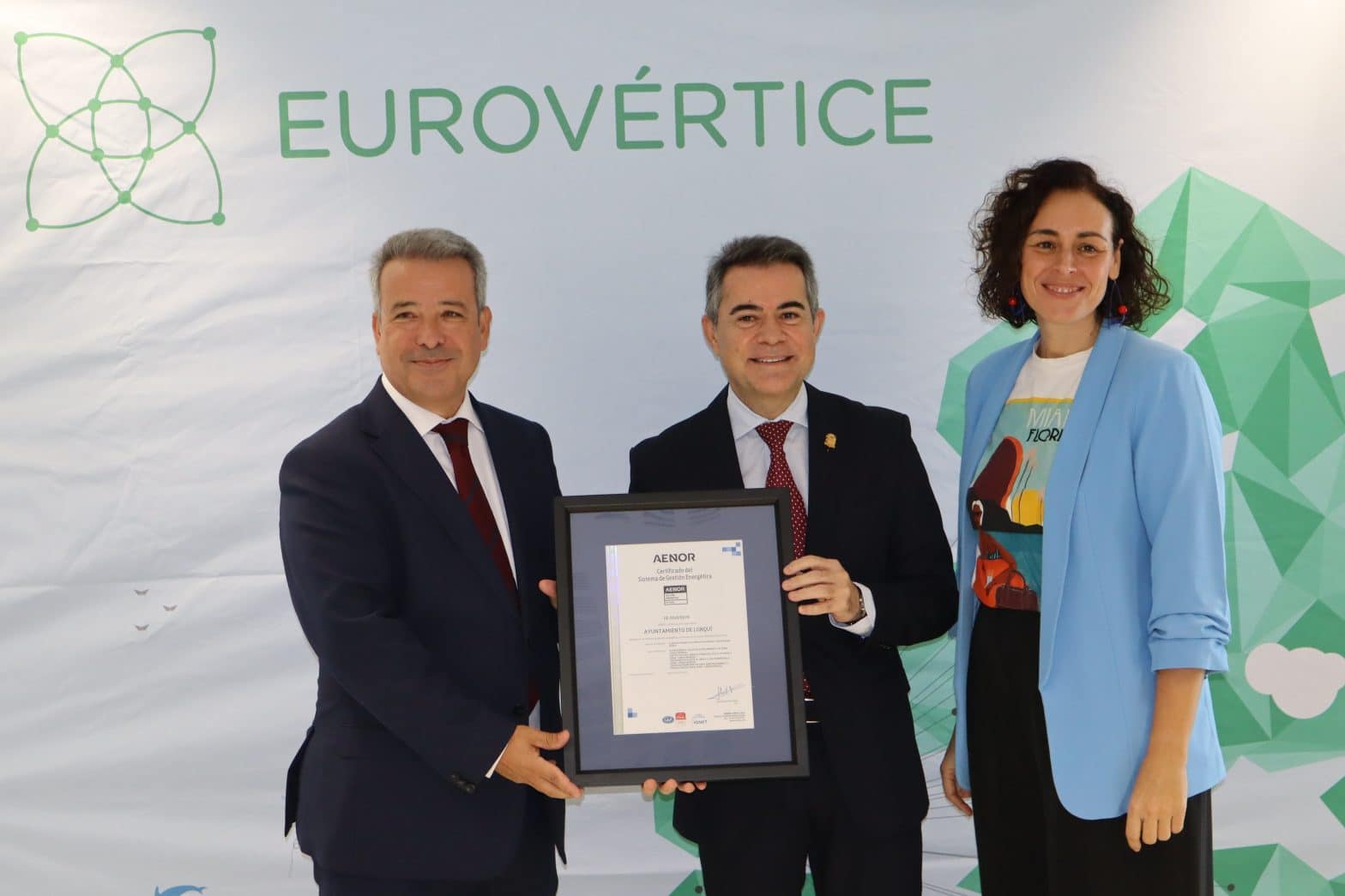 Imagen. Acto Certificacion AENOR Lorqui